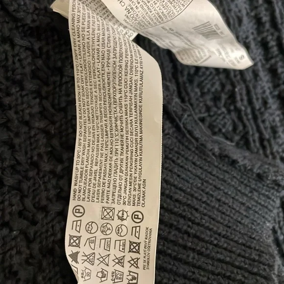 MANGO basics black open front cardigan. Size XS - Picture 8 of 8